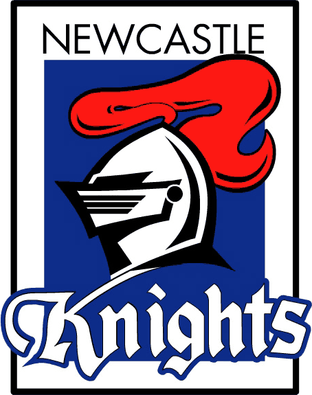 newcastle knights 1998-2007 primary logo iron on transfers for clothing